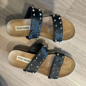 Steve Madden - Platform Studded Sandals